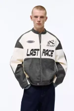 Faux leather panel jacket 3.webp