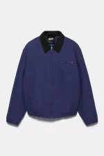 Jacket with contrast collar.webp