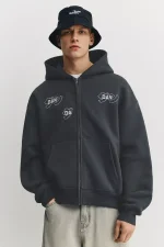 Sudadera capucha cremallera Dan Da Dan 1.webp