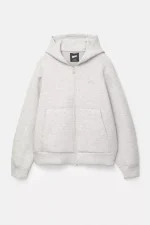 Sudadera capucha efecto neopreno.webp