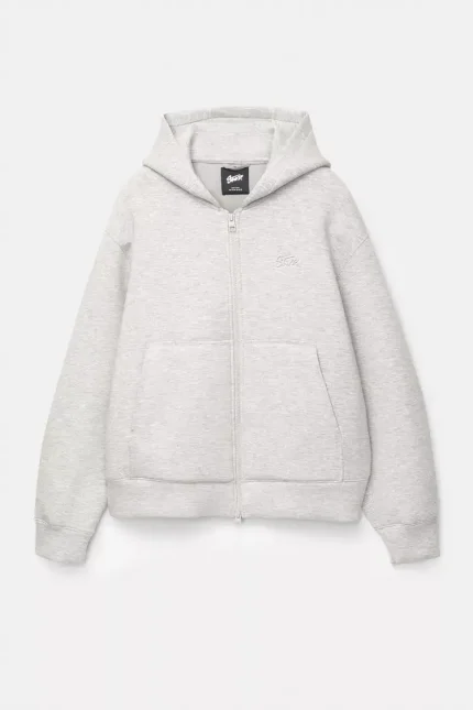 Sudadera capucha efecto neopreno.webp