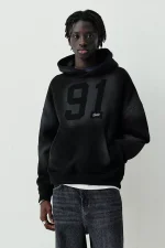 Sudadera capucha negra STWD 91 2.webp