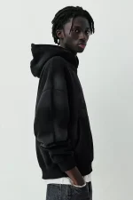 Sudadera capucha negra STWD 91 6.webp