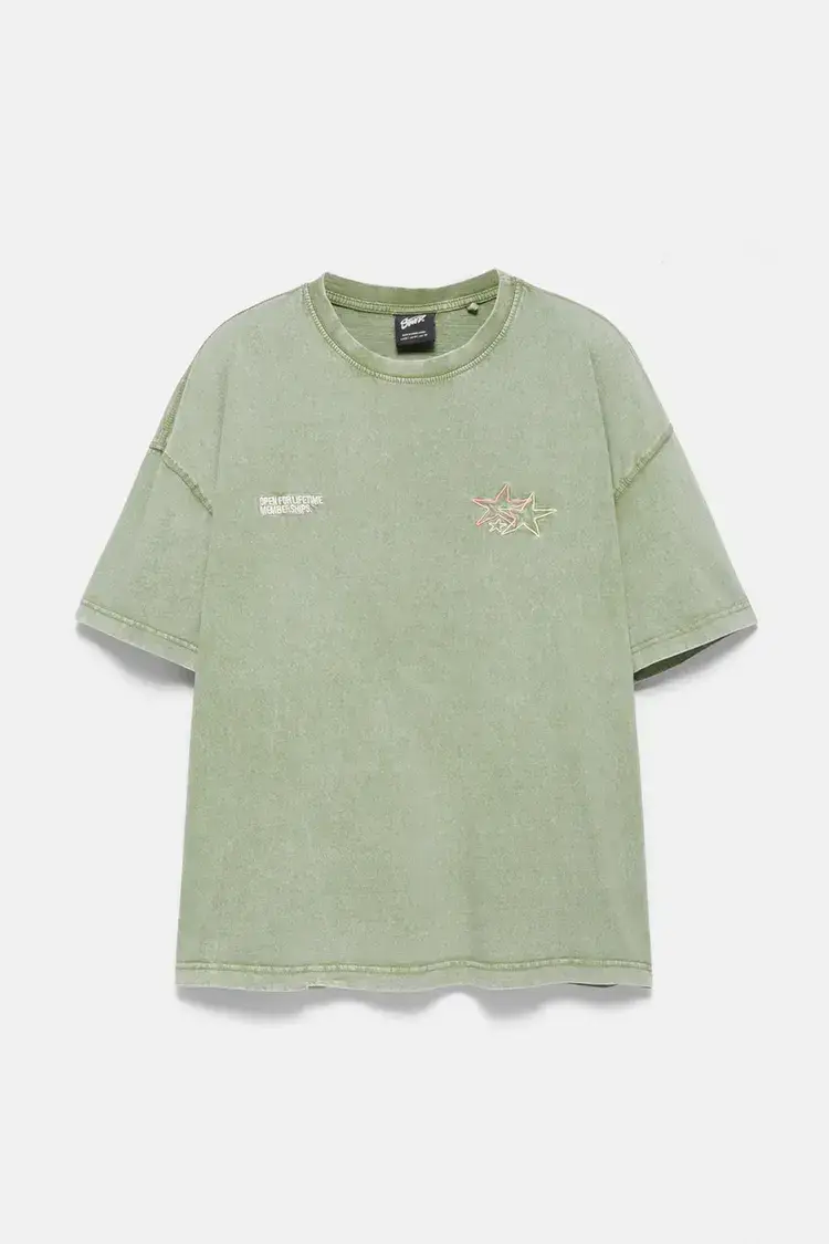 T shirt Con Grafica A Stella T shirt Con Grafica A Stella