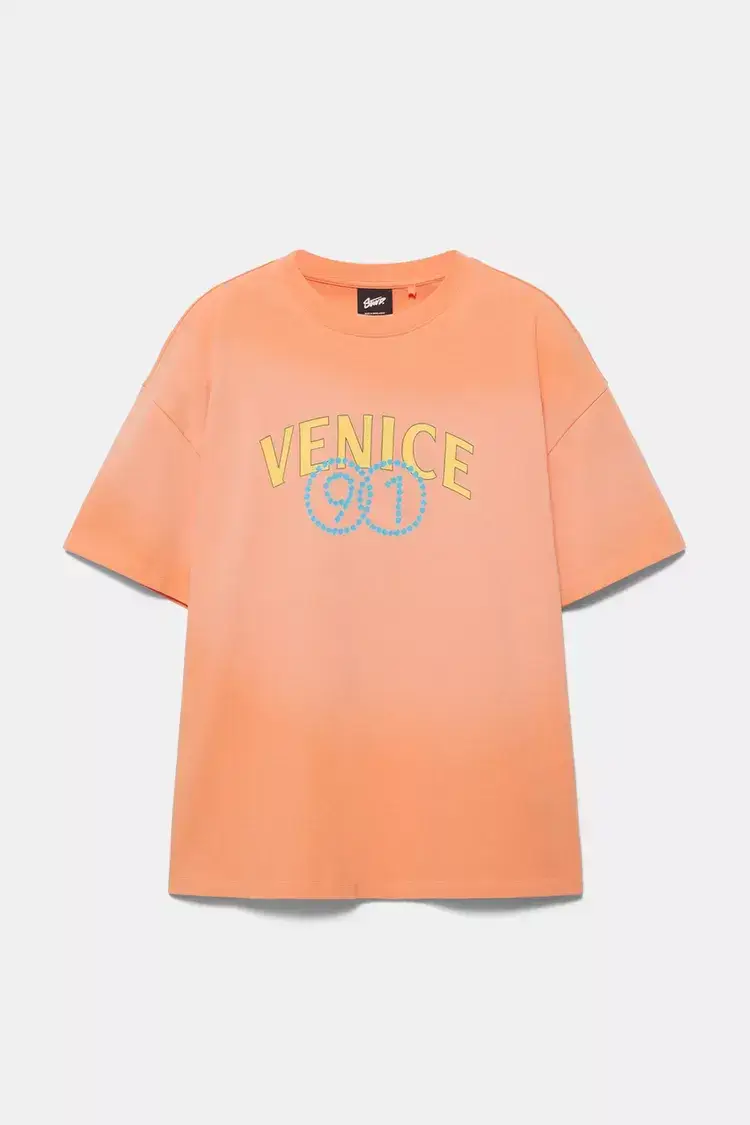 T shirt Con Grafica Di Venezia T shirt Con Grafica Di Venezia