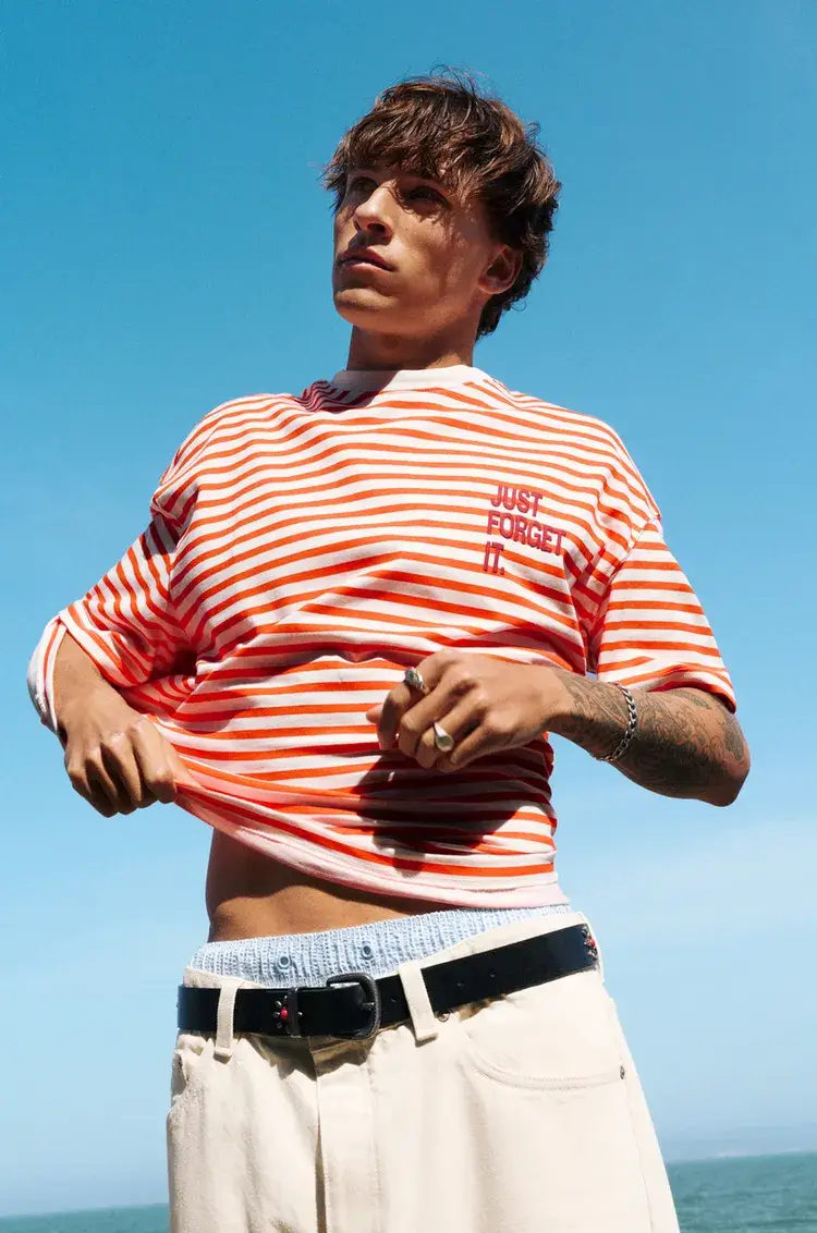 T shirt a righe STWD T shirt a righe STWD