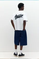 T shirt squadrata con logo STWD (10)