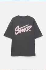 T shirt squadrata con logo STWD (4)
