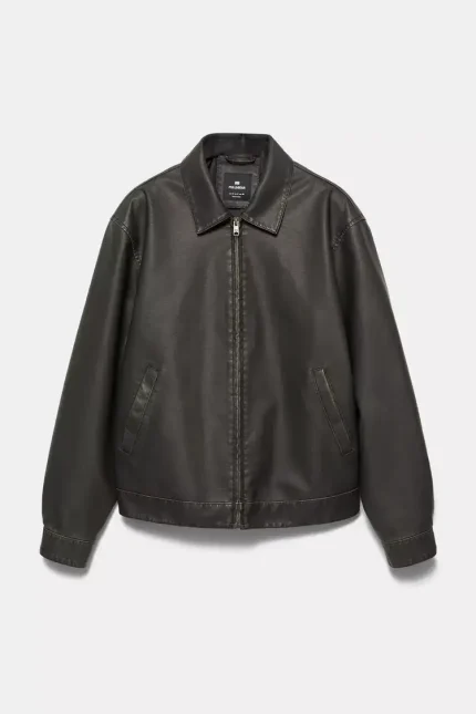 Washed faux leather jacket.webp