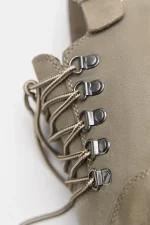 Zuecos de cuero con cordones STWD 5.webp