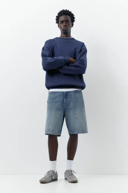 Bermuda di jeans larghi
